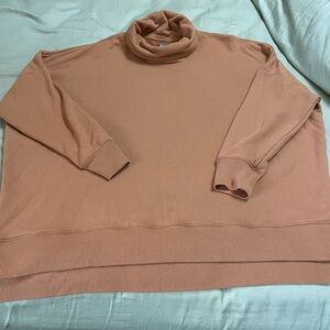 Aerie Warm muted burnt orange Knit Sweater